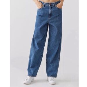 Wrangler barrel jeans 26x31 wide leg high rise